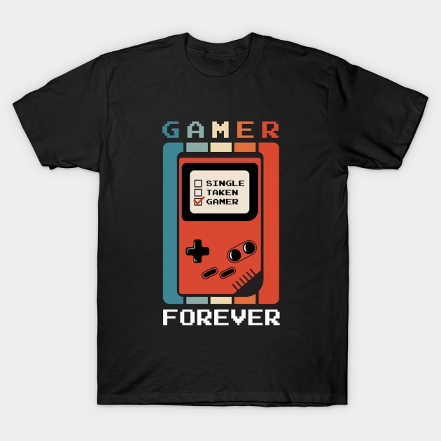 Retro gaming valentines valentine day gifts T-Shirt by GrafiqueDynasty